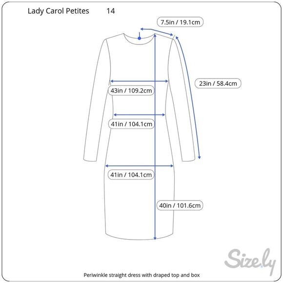 Dress sheath big bow puff sleeves blue long sleeve - Picture 2 of 12